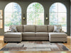 Newellen 3-Piece Sectional with Double Chaise - image 2