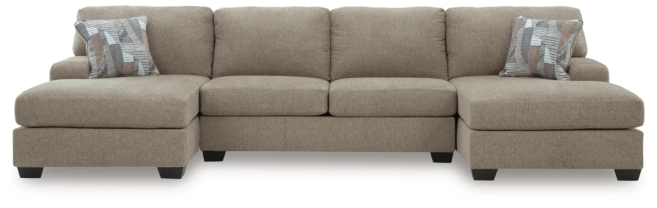 Newellen 3-Piece Sectional with Double Chaise - image 1