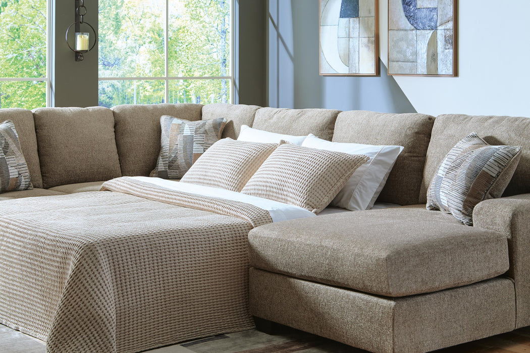 Newellen 3-Piece Sleeper Sectional with Chaise - image 5