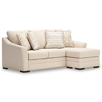 Lango Ottoman - Brown/Beige