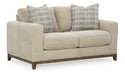 Parklynn Oversized Chair - Brown/Beige