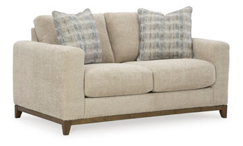 Parklynn Oversized Chair - Brown/Beige