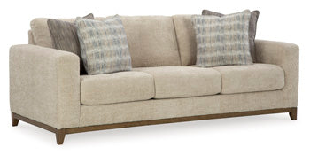 Parklynn Oversized Chair - Brown/Beige