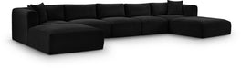 Shaggy 171" Corduroy Performance Fabric Upholstered Modular Sectional