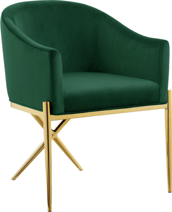 Xavier Velvet Upholstered Dining Chair