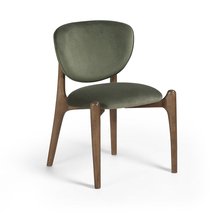 Velora Velvet Performance Fabric Upholstered Dining Chair