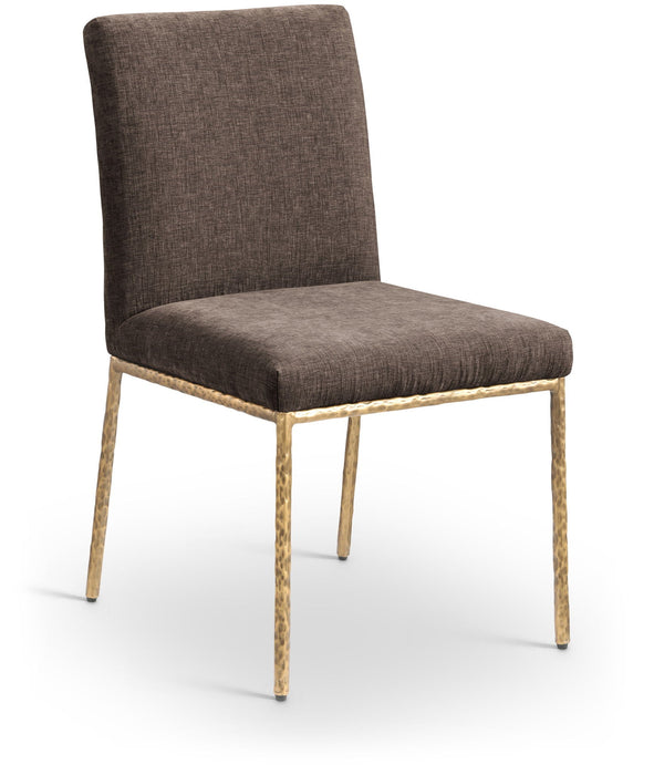Reeves Chenille Fabric Upholstered Dining Side Chair