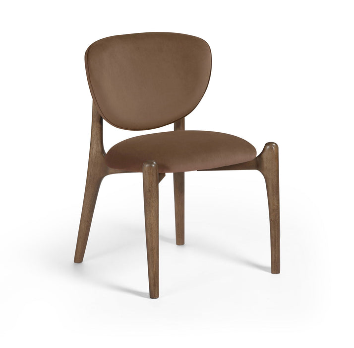 Velora Velvet Performance Fabric Upholstered Dining Chair