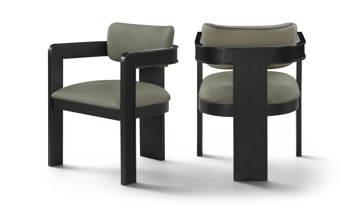 Sacha Vegan Leather Upholstered Dining Chair