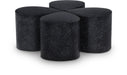 Petal Terrazzo Pattern Iron 4pc. Coffee Table