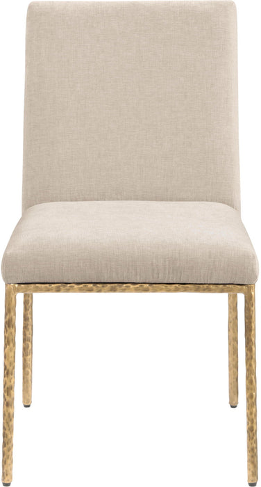 Reeves Chenille Fabric Upholstered Dining Side Chair