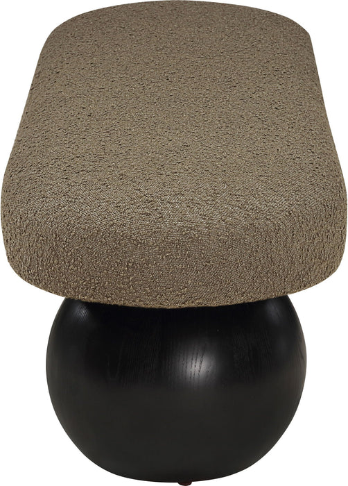 Bowie Boucle Fabric Upholstered Bench