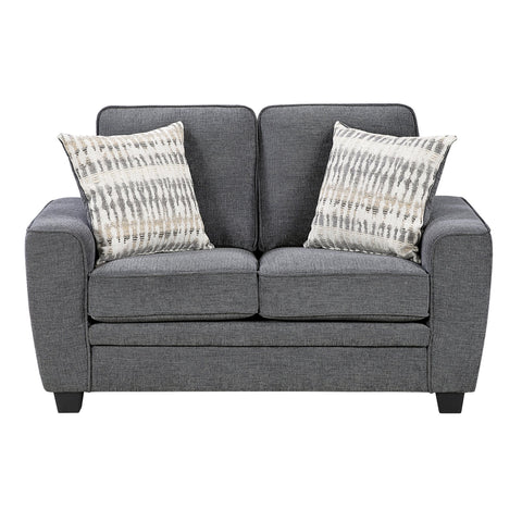 Zander Love Seat (9745DG)