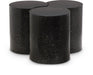 Dimple Terrazzo Pattern Iron Nesting 3pc. Modular Coffee Table
