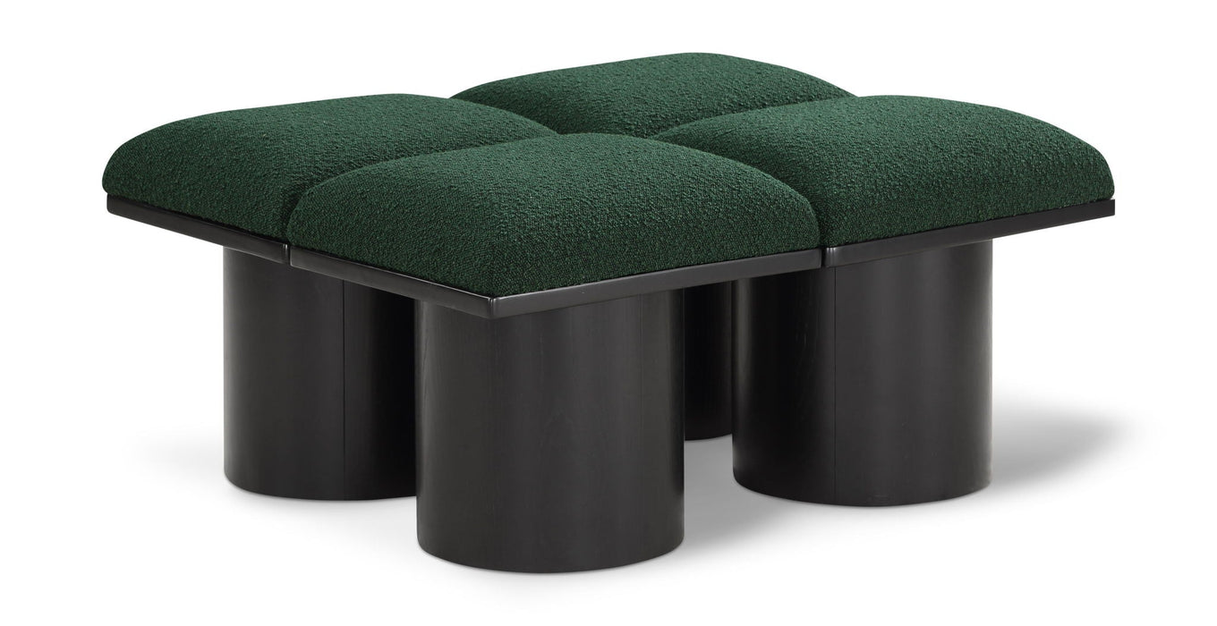 Pavilion Boucle Fabric Upholstered 4pc. Modular Bench