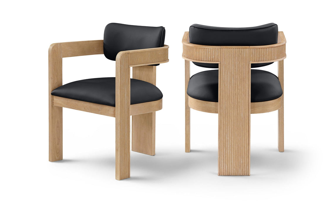 Sacha Vegan Leather Upholstered Dining Chair