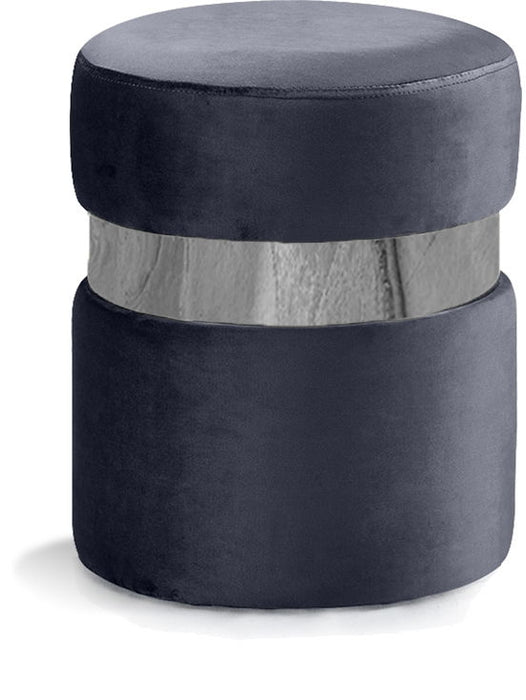 Hailey Velvet Upholstered Stool