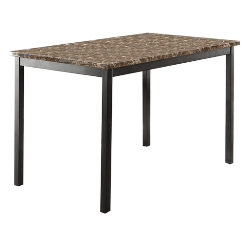 Flannery Dining Table, Faux Marble Top