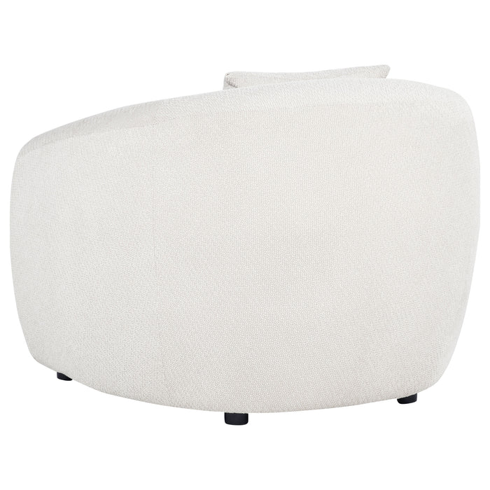 Isabella Fabric Upholstered Accent Chair Sand
