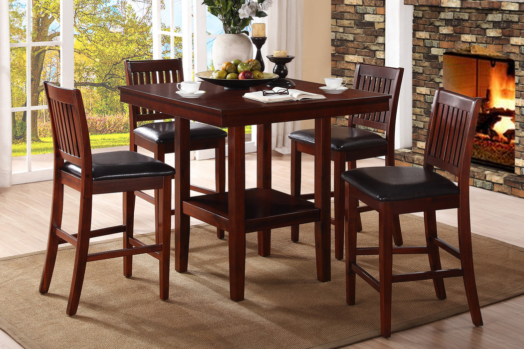 Galena 5-Piece Pack Counter Height Set