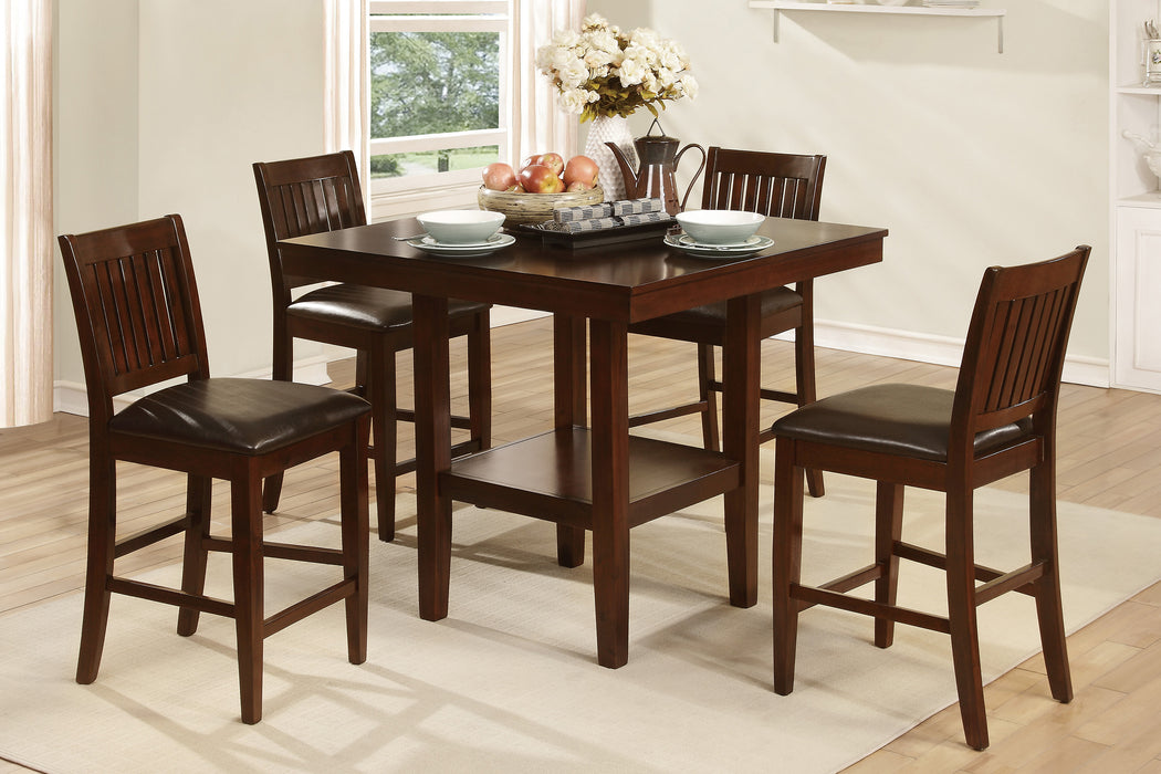 Galena 5-Piece Pack Counter Height Set