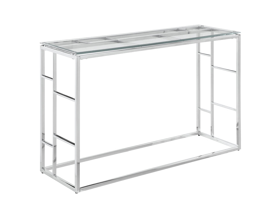 15"x 47" Glass Top w/ Ladder Style Frame 5073-ST