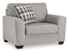 Avenal Park Sofa - Black/Gray