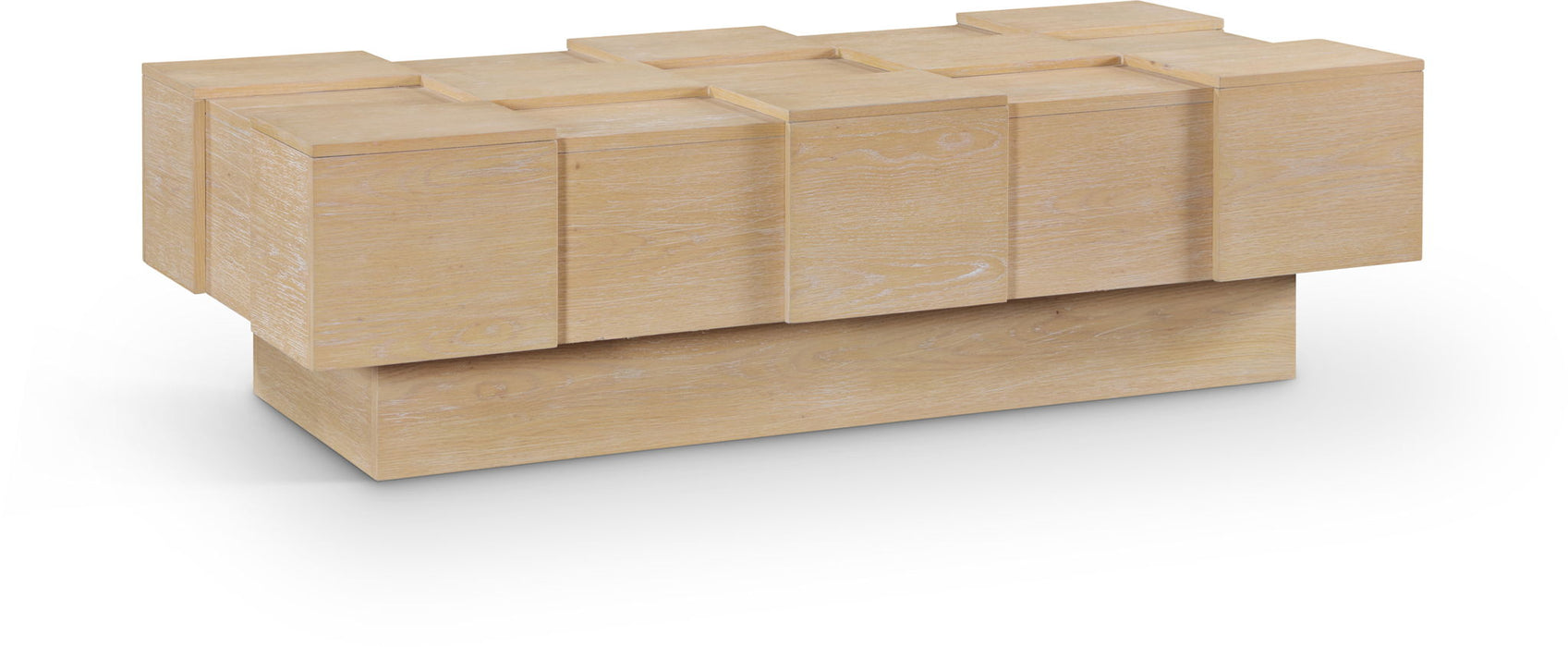 Anzio Oak Veneer Coffee Table