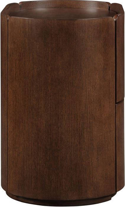 Everett 28" Oak Veneer Night Stand