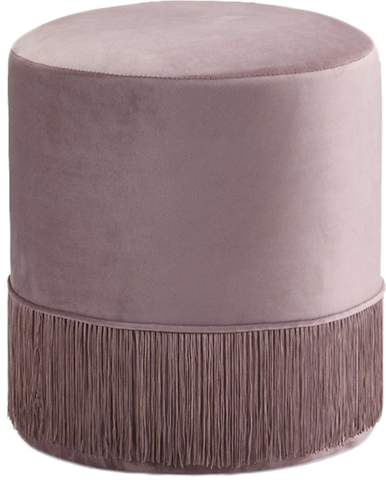 Teddy Velvet Upholstered Stool