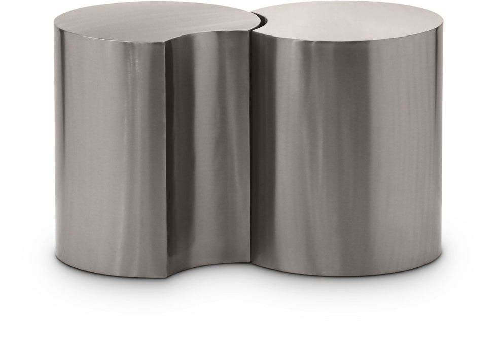 Dimple Iron Nesting 2pc. Modular End / Side Table