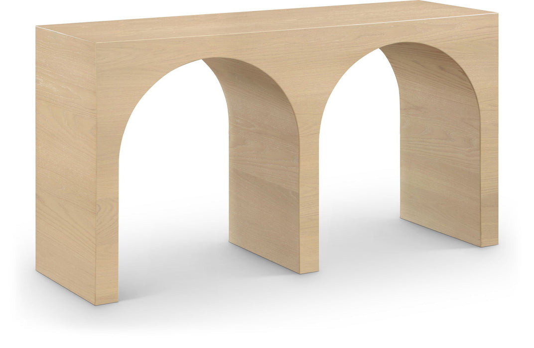 Mesa consola de madera de roble June