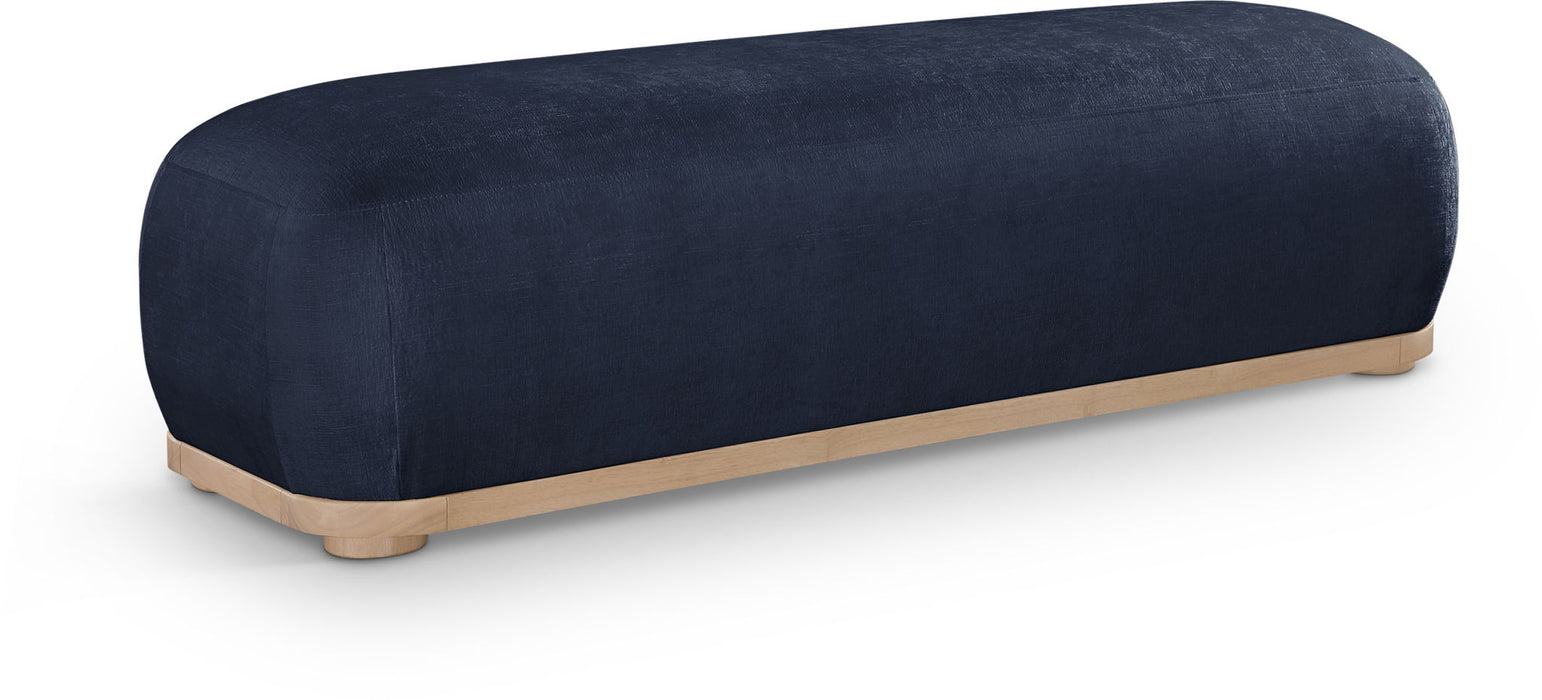 Calum Chenille Fabric Upholstered Bench