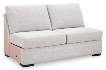 Koralynn 3-Piece Sectional with Chaise - Black/Gray