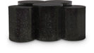 Dimple Terrazzo Pattern Iron Nesting 5pc. Modular Coffee Table