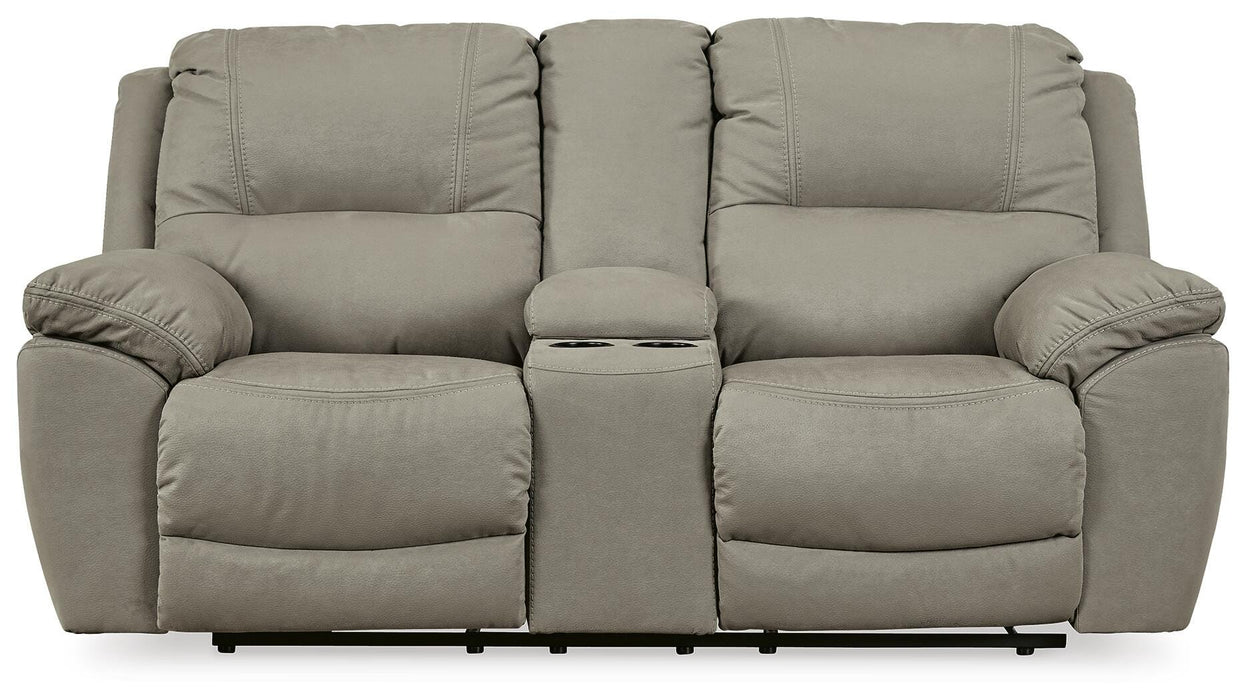 Next-Gen Gaucho Reclining Loveseat with Console
