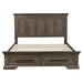 Toulon Platform Bed with Footboard Storage