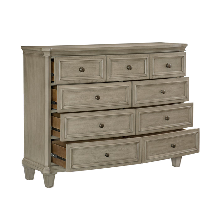 Vermillion Dresser