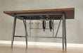 Selbyville (2)Counter Height Table, Glass Insert