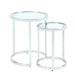 Contemporary 2-In-1 Nesting Lamp Table Set 5509-LT-NST