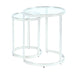 Contemporary 2-In-1 Nesting Lamp Table Set 5509-LT-NST