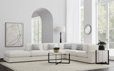 Sofá seccional modular tapizado de 6 piezas Serene color beige