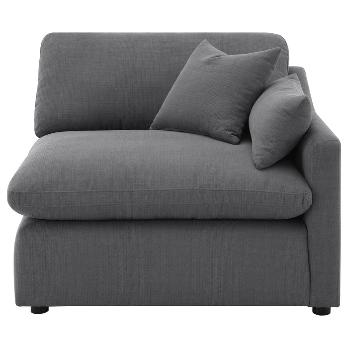 Hobson Upholstered RAF Chair Charcoal