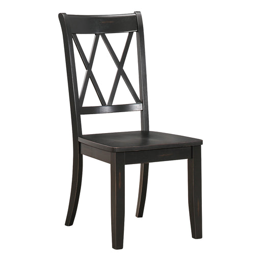 Janina Side Chair, Black