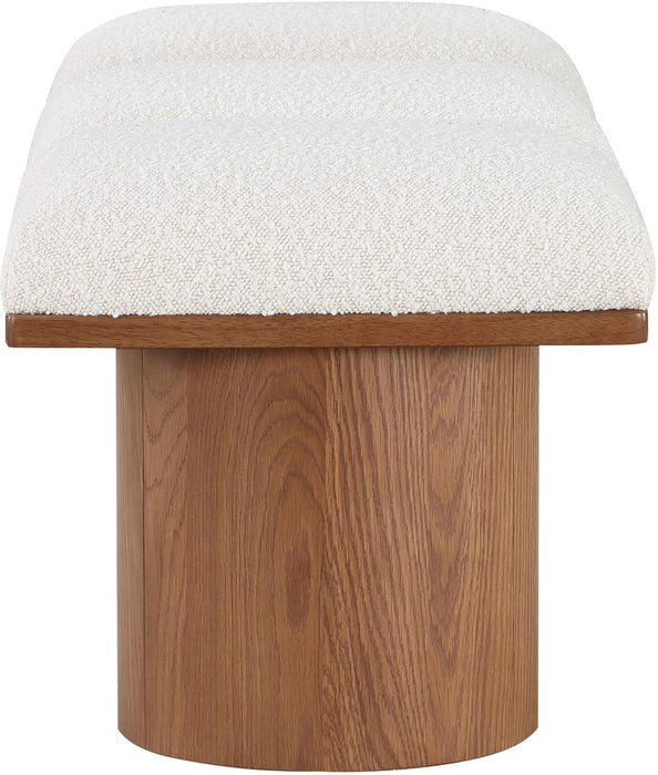 Pavilion Boucle Fabric Upholstered 3pc. Modular Bench