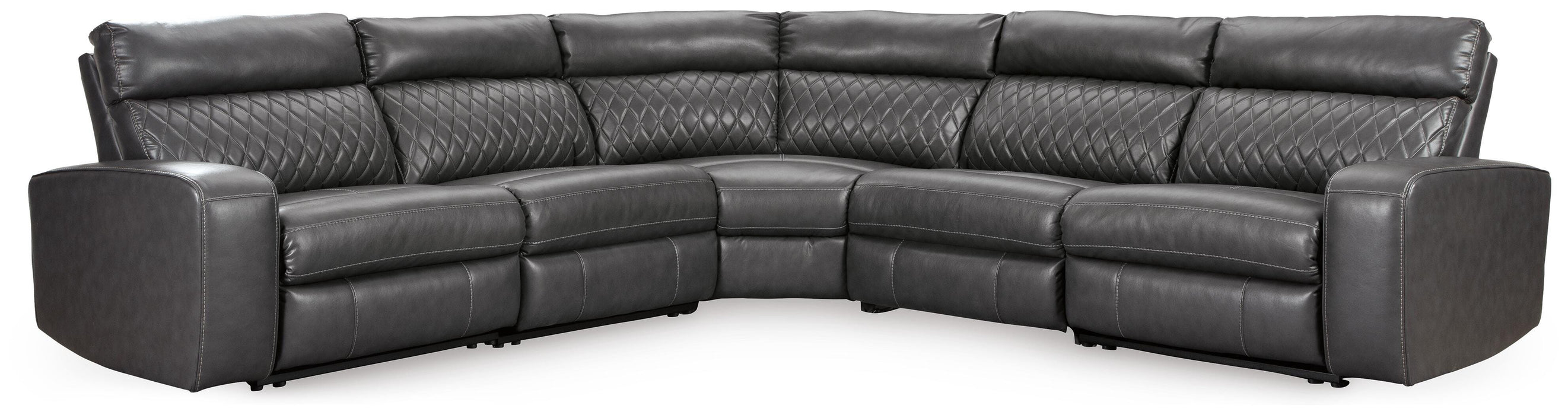 Samperstone 5-Piece Power Reclining Sectional