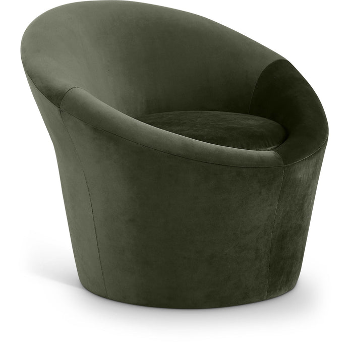 Tristan Velvet Upholstered Accent Chair
