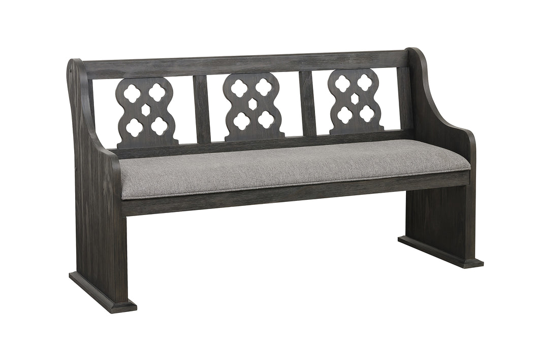 Arasina Bench with Curved Arms