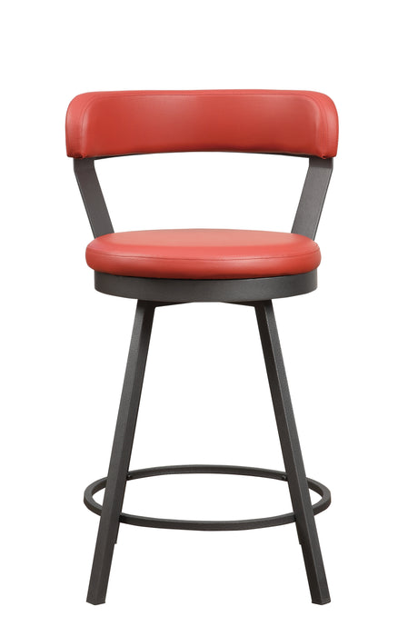 5566 Swivel Counter Height Chair - 5566-24RD3A