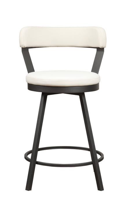 5566 Swivel Counter Height Chair - 5566-24WT3A